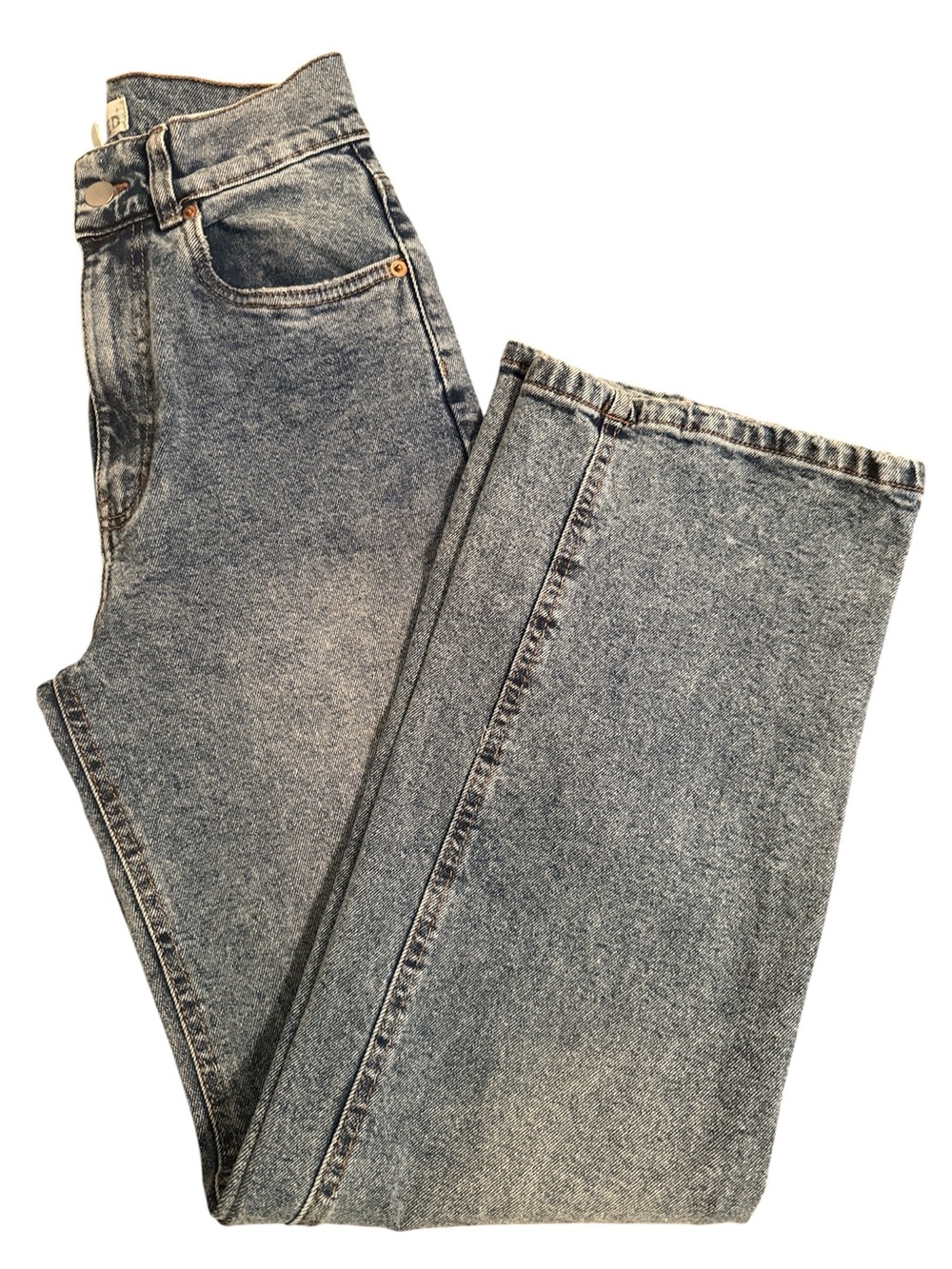 Classic Men's High-Rise Blue Jeans